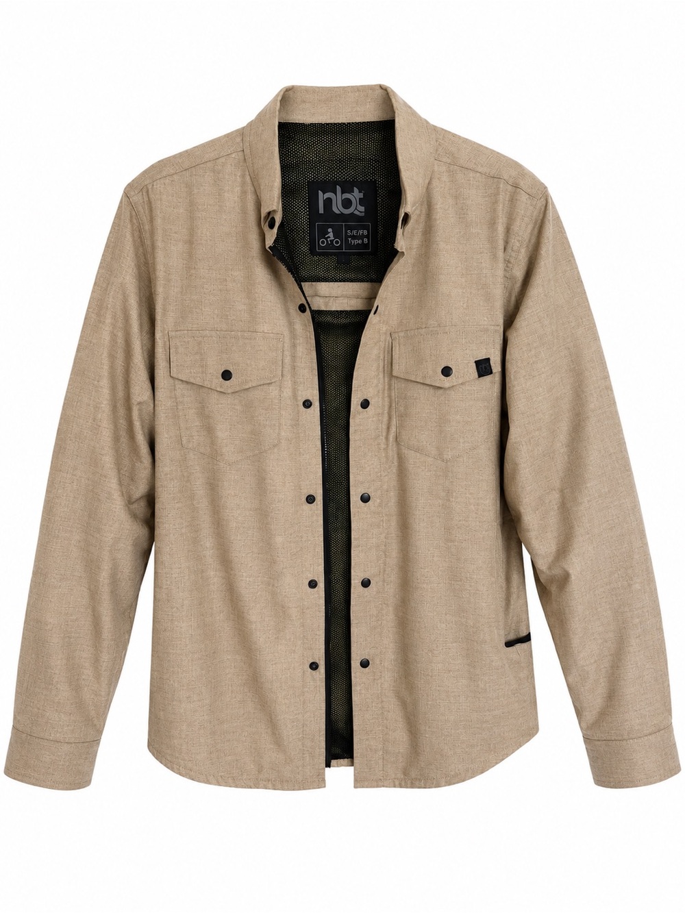 NBT Jacket Mens L Nomad Shirt Shacket motorcycle (no armor)